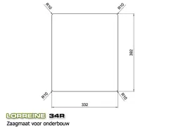Lorreine 34R Luxe zlewozmywak ze stali nierdzewnej 34x40cm montaż wpuszczany, podwieszany i nakładany 1150178226