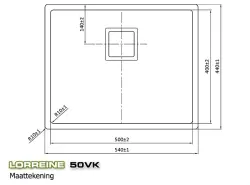 Lorreine Exclusive zlew ze stali nierdzewnej 50 cm montaż na równi z blatem, podwieszany i nablatowy 1150178274