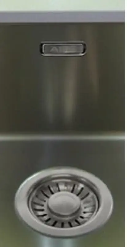 ABK Baronga duża kwadratowa zlewozmywak ze stali nierdzewnej 46x46 cm do montażu wpuszczanego, podwieszanego i nablatowego BAR46FVI