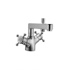 Huber Victorian Thermostatyczna Bateria Wannowa do montażu na krawędzi wanny RVS VTT620102A