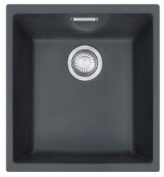 Franke Sirius 2 S2D 110.34 czarny zlew z tworzywa sztucznego 34x41cm montowany od dołu 125.0252.227