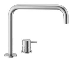 Waterevolution Flow 2-otworowa bateria umywalkowa chrom T112H01