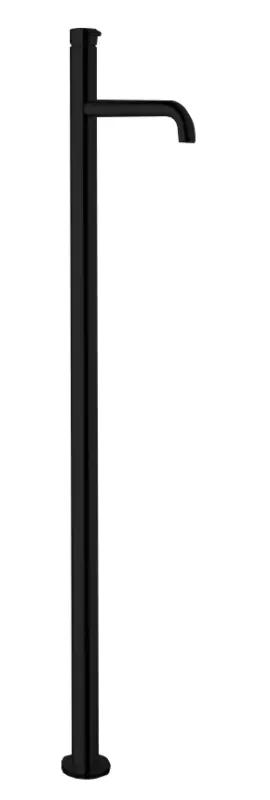 Waterevolution Flow wolnostojąca bateria umywalkowa matowa czarna T113PR