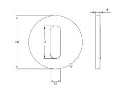 Waterevolution Flow inbouw wastafel met infraroodsensor op netstroom chroom T118EE01