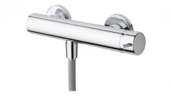 Waterevolution Flow bateria prysznicowa z zestawem prysznicowym chrom T14001