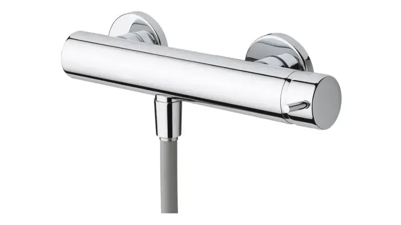 Waterevolution Flow bateria prysznicowa z zestawem prysznicowym chrom T14001