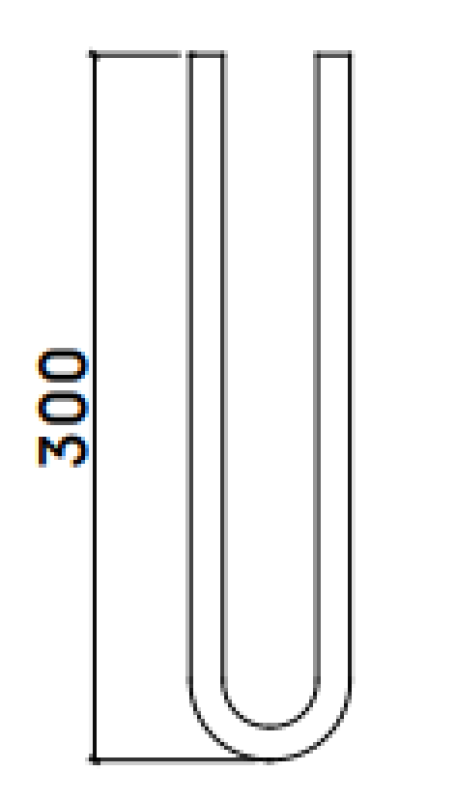Waterevolution flow wieszak na ręczniki w całości ze stali nierdzewnej A115IE