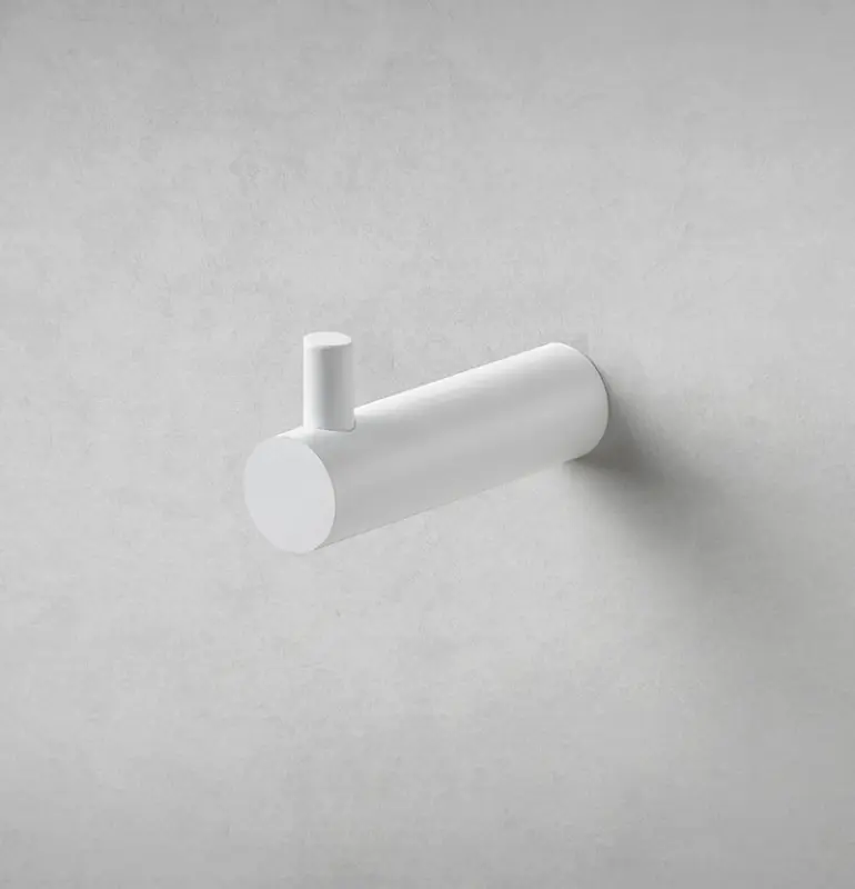 Waterevolution Flow wieszak na ręcznik matowy biały A150BR