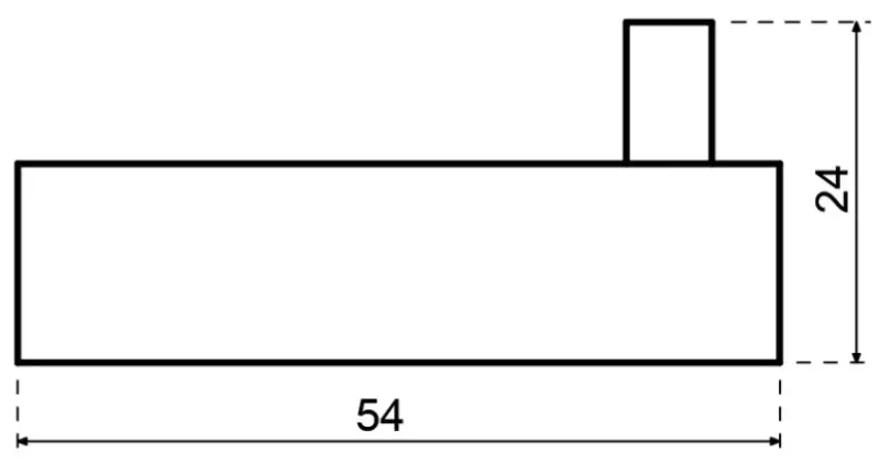 Waterevolution Flow wieszak na ręczniki matowy czarny A150PR