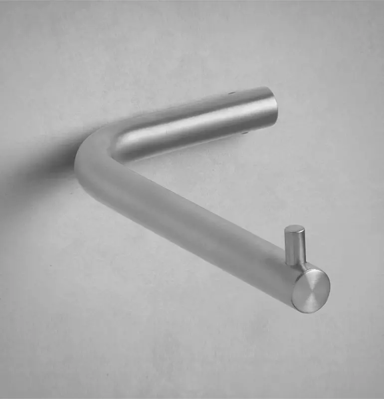 Waterevolution Flow Uchwyt na papier toaletowy bez klapki, wykonany w całości ze stali nierdzewnej A130IE