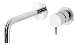 Waterevolution Flow bateria umywalkowa chropowa wylewka 15 cm T116B01-15