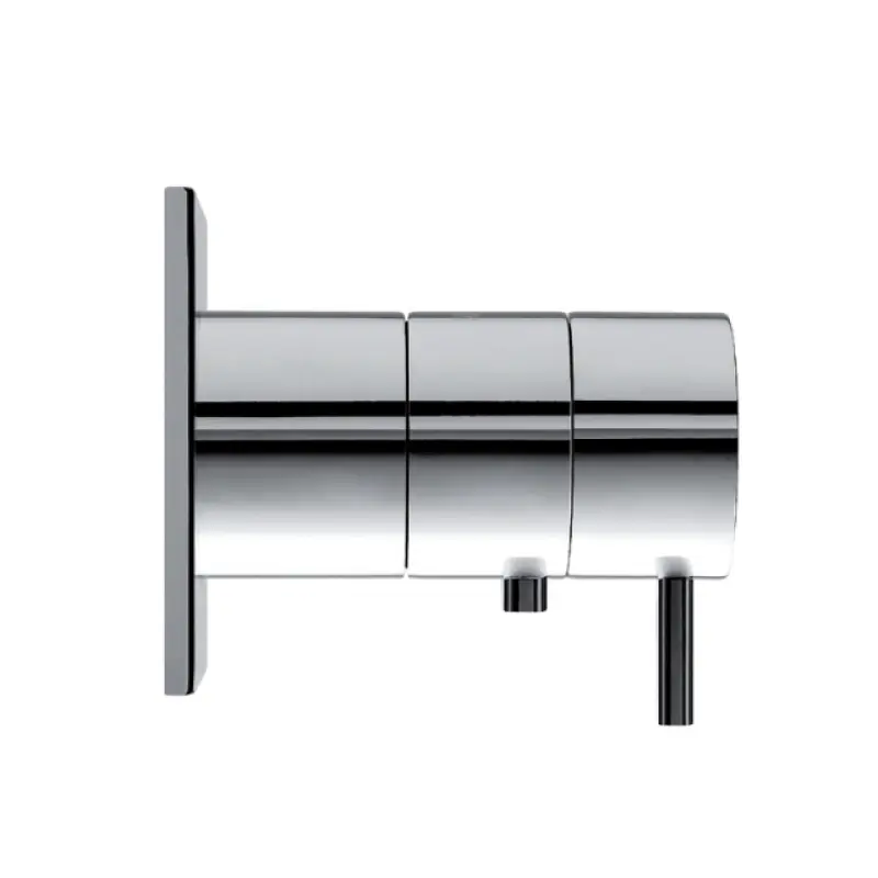Waterevolution Flow termostat podtynkowy do prysznica okrągła rozeta chrom T142TB01