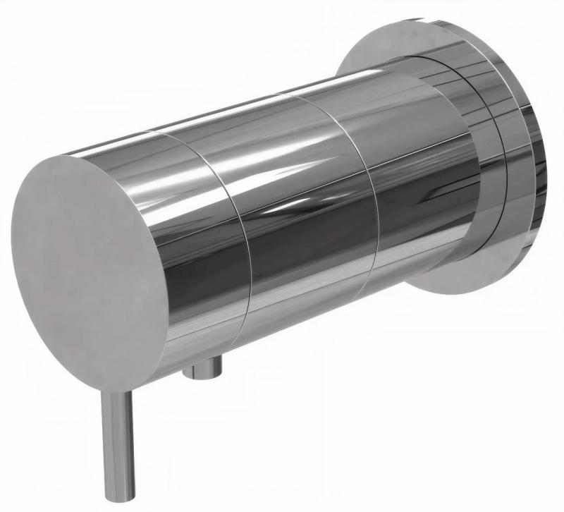 Waterevolution Flow termostat podtynkowy do prysznica okrągła rozeta chrom T142TB01