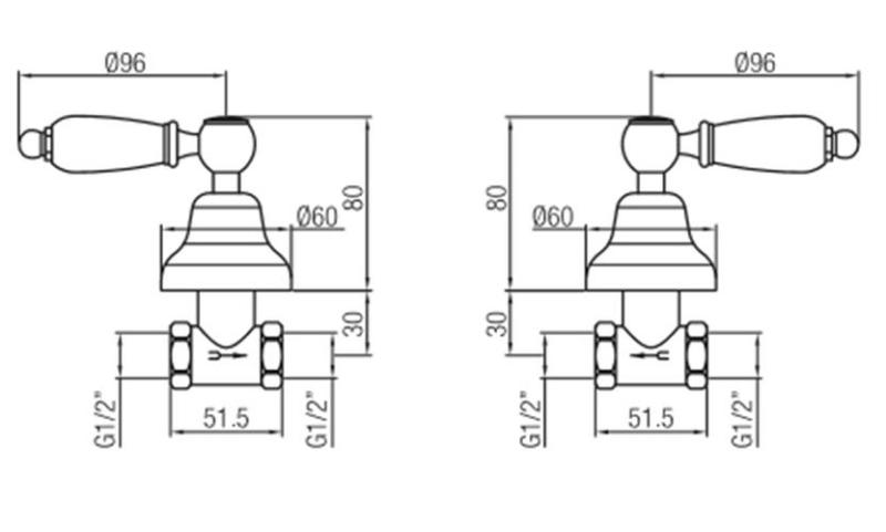 PB klasyczny zestaw prysznicowy podtynkowy z białymi uchwytami Chrom 1208854562