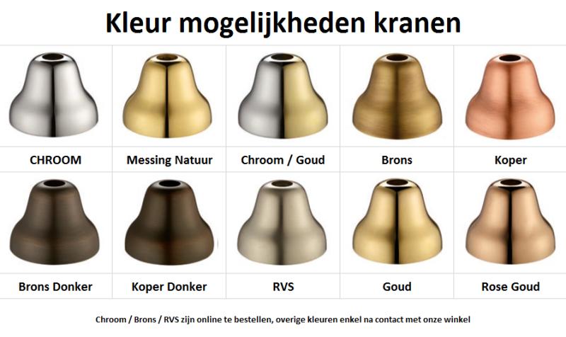 PB klassieke doucheset opbouw met sterknoppen en regendouche, telescopische douchekolom brons 1208855902