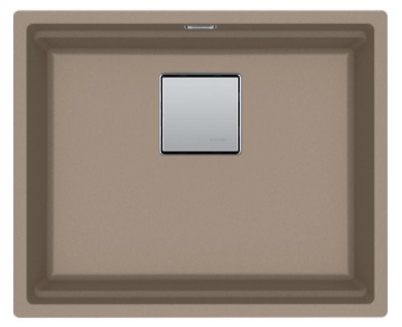 Franke Kubus KNG 110.52 zlew 52x42 taupe granit podwieszany 125.0512.505