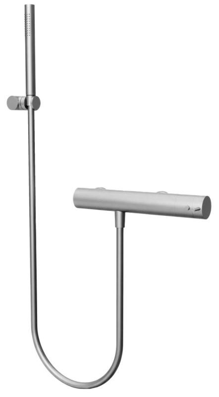 Waterevolution Flow thermostatische douchekraan met doucheset RVS T140TIE