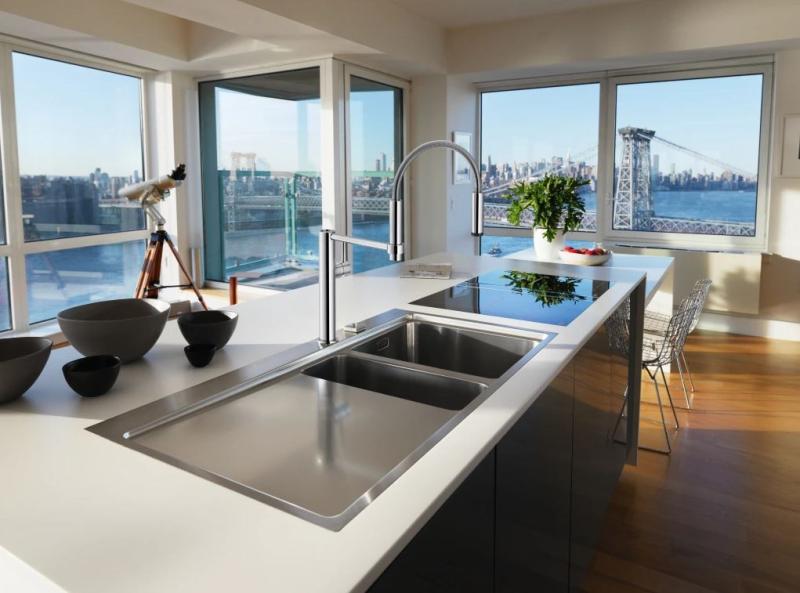 Franke Pescara Semi Pro 360 Kuchenny kran z elastyczną wylewką chrom 115.0393.976