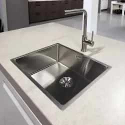 Lorreine 55SP Superplug zlew ze stali nierdzewnej 55x40 cm montaż na równi z blatem, podwieszany i wpuszczany 1208920507