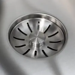 Lorreine 3434SP Superplug rvs podwójny zlew 3434 cm montaż na równi z blatem, podwieszany i wpuszczany 1208920512