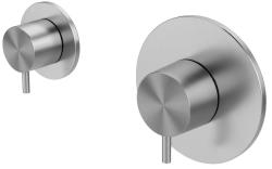 Waterevolution Flow termostat podtynkowy z 1 zaworem przełączającym, całkowicie ze stali nierdzewnej 1208920976