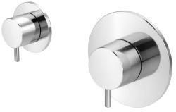 Waterevolution Flow termostat podtynkowy z 1 zaworem przełączającym chrom 1208920984