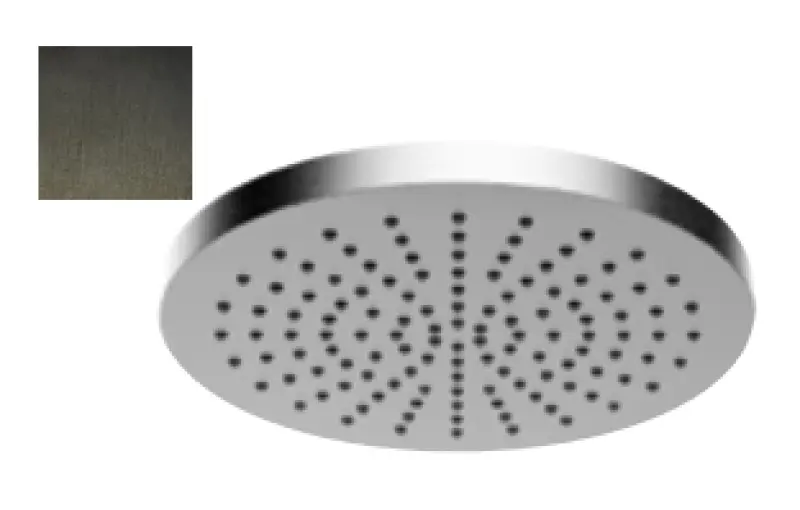 SB Round 316 Deszczownica głowica prysznicowa 20 cm PVD gun metal 1208946727