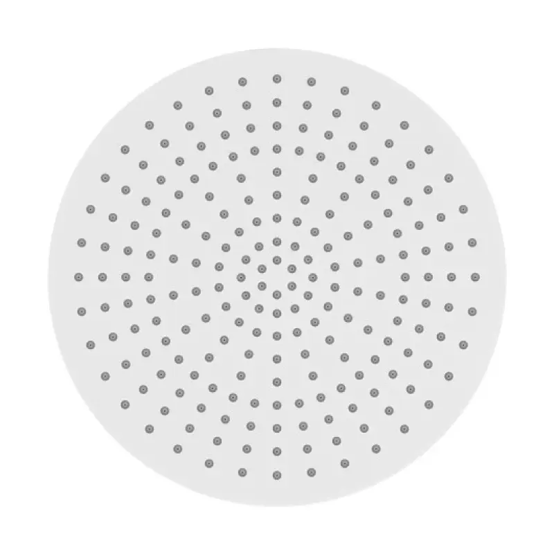 SB Rubinetterie Deszczownica Eco Air oszczędzająca wodę, głowica prysznicowa 30 cm, metal matowa biała 1208946746