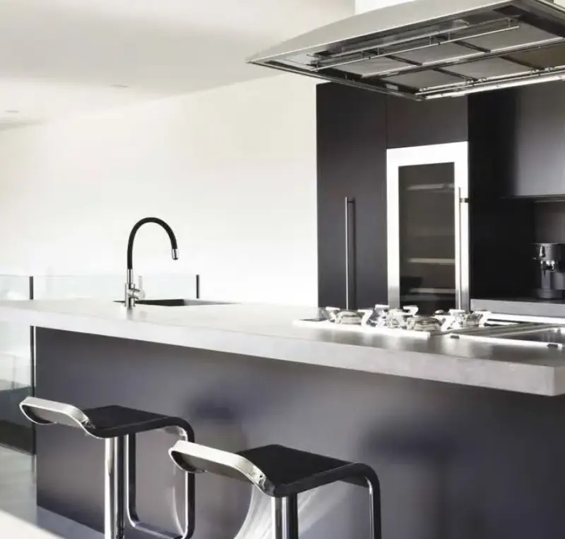 DEMM bateria kuchenna z obrotową wylewką chrom/czarna 1208947023