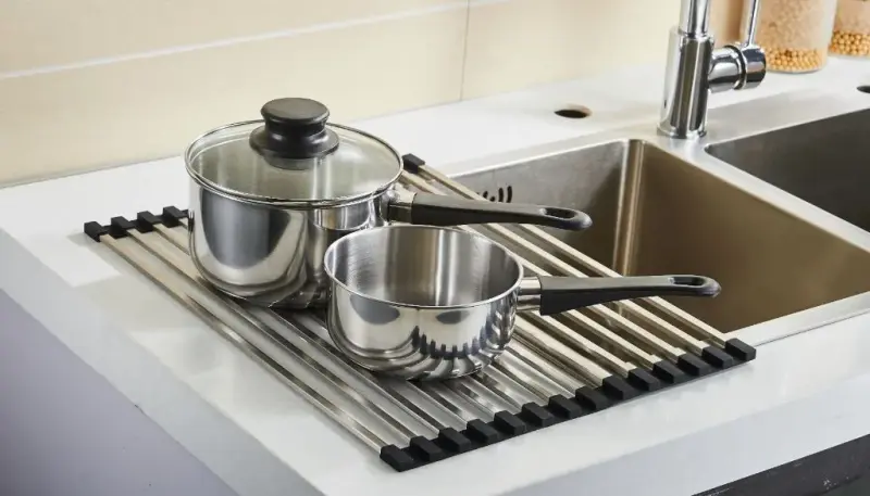 Magisso aluminiowa mata rolowana nad zlew 46 x 32 cm 30104000