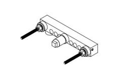 Waterevolution Wbudowana bateria umywalkowa 3-otworowa T0.16.3F.I