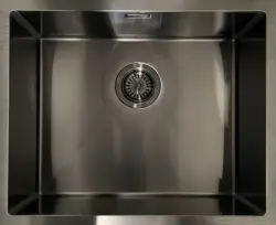 Ausmann Mosel RVS zlew antracytowy kolor PVD Gun Metal 40x40 podwieszany, wpuszczany i nakładany 067106
