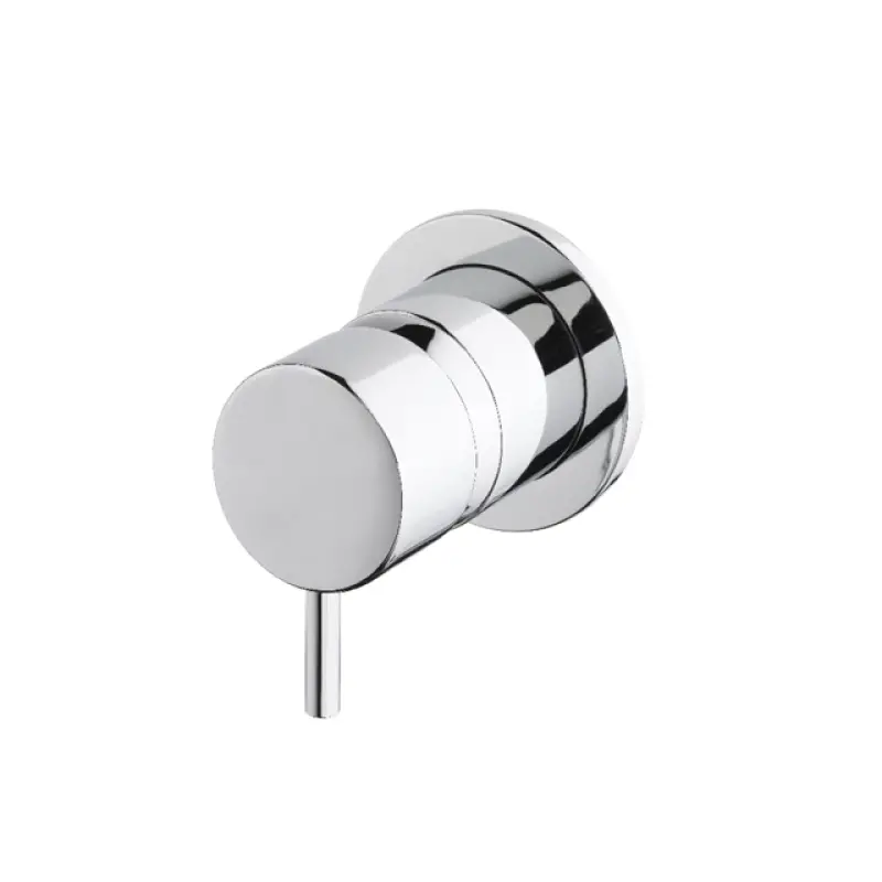 Waterevolution Flow bateria podtynkowa z szczotkowanego mosiądzu wraz z elementem podtynkowym T11842LE