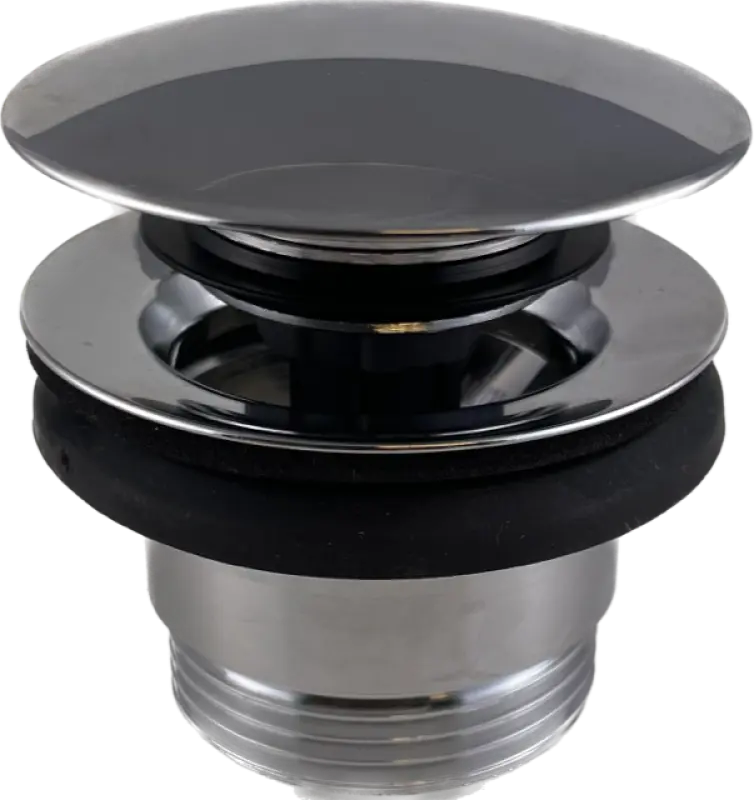 PB Unix korek do umywalki 1 1/4 zamykany push up click clack chrom 1208953283