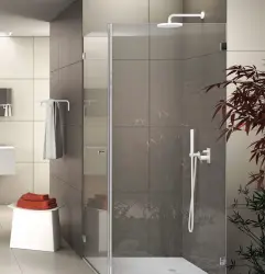 Waterevolution Flow deszczownica 250mm z przyłączem ściennym matowa biel T164125BR
