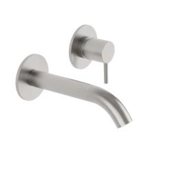 SB Round 316 podtynkowa bateria umywalkowa RVS 132mm