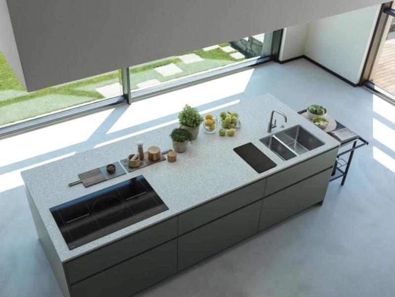 Franke Mythos MYX 160.34.16 BL półtorakomorowy zlewozmywak stalowy podwieszany 34+16cm 122.0638.273