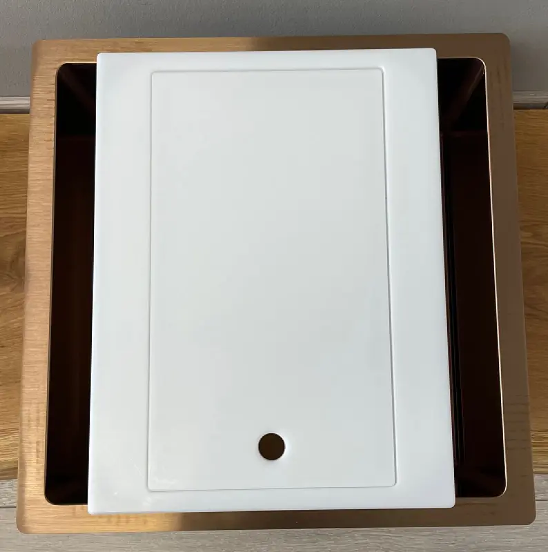 Deska do krojenia Foster z tworzywa sztucznego 31,5x42cm do zlewozmywaka o długości 40cm 1208953716