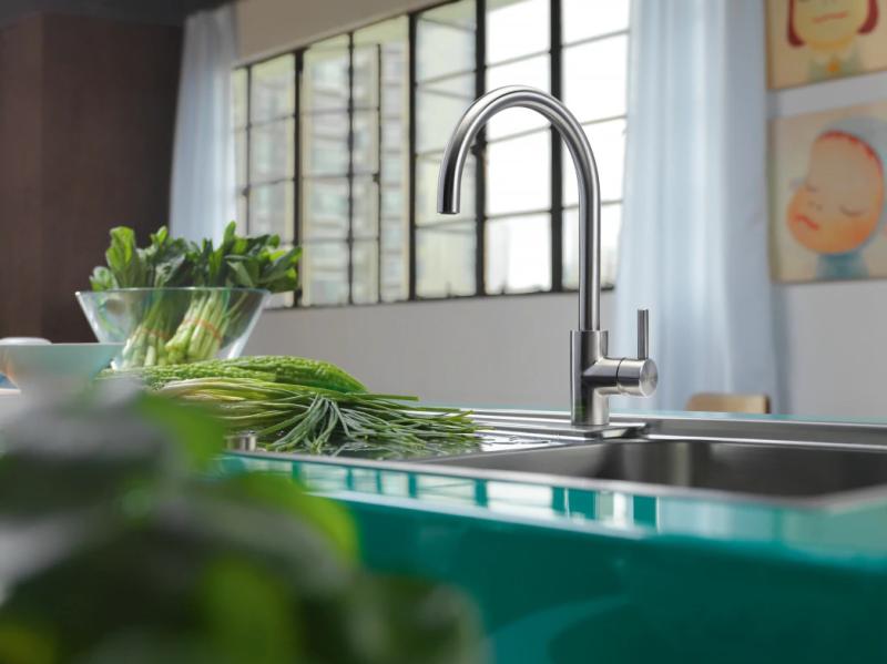 Franke Keukenmengkraan Eos Neo draaibare uitloop volledig RVS 115.0590.044