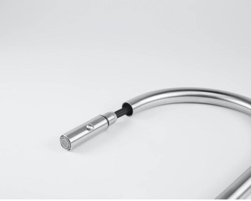 Franke Keukenkraan Eos Neo met uittrekbare sproeikop volledig RVS 115.0590.045