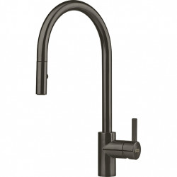 Franke Keukenmengkraan Eos Neo met uittrekbare sproeikop PVD Gun Metal 115.0628.256