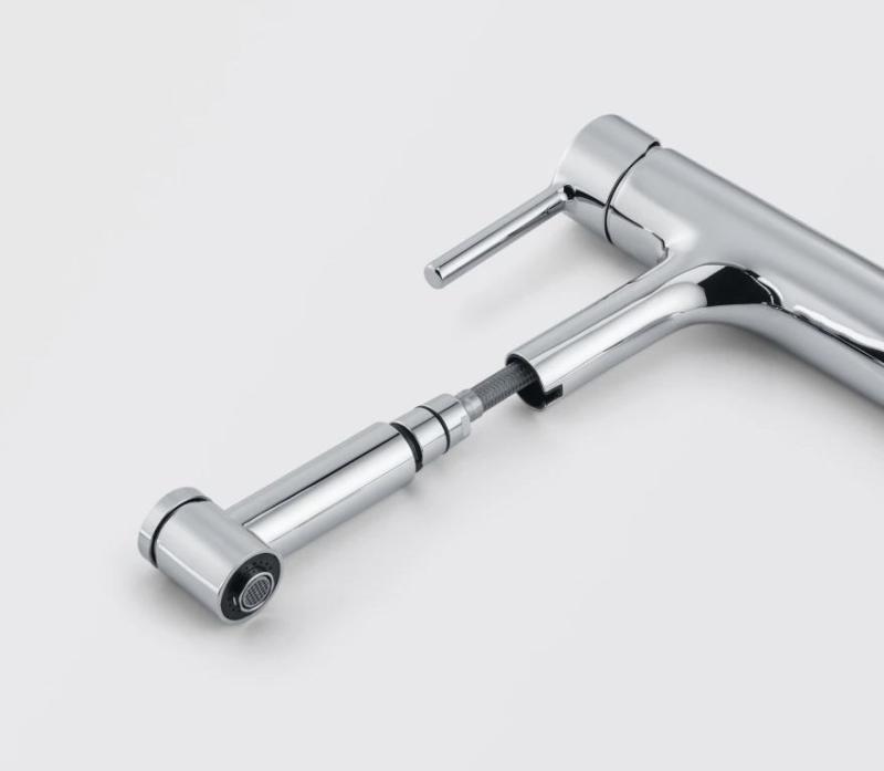 Franke Centro Kran do kuchni chromowany z wyciąganą wylewką natryskową 115.0600.131