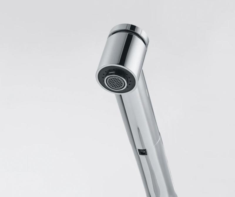 Franke Centro Kran do kuchni chromowany z wyciąganą wylewką natryskową 115.0600.131