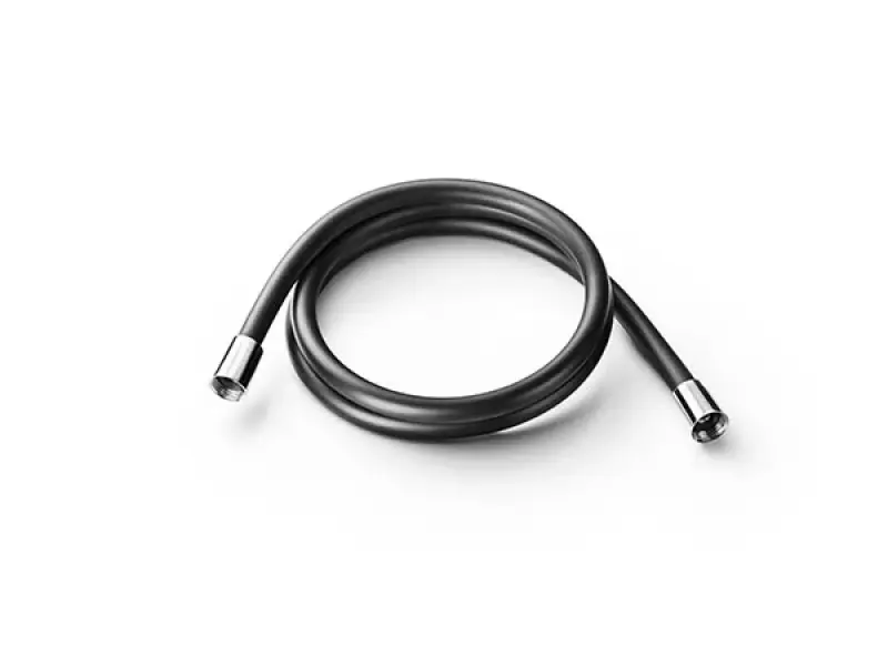 SB Round Zestaw Prysznicowy matowy czarny zestaw natynkowy kompletny