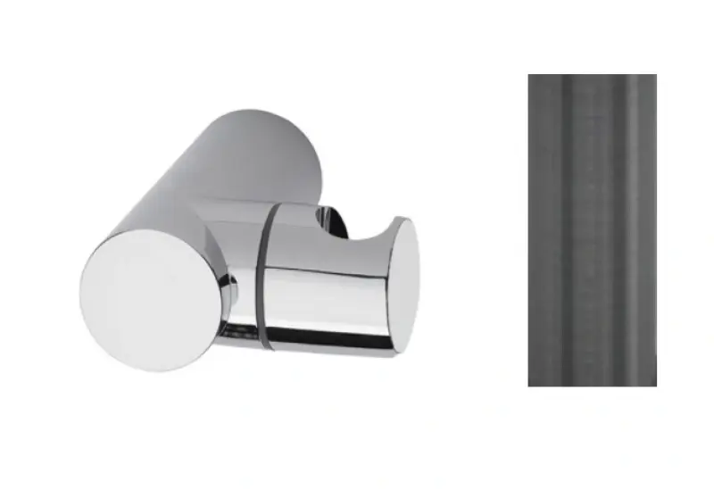 Waterevolution Flow regulowany uchwyt prysznicowy GME Gun Metal T1623GME