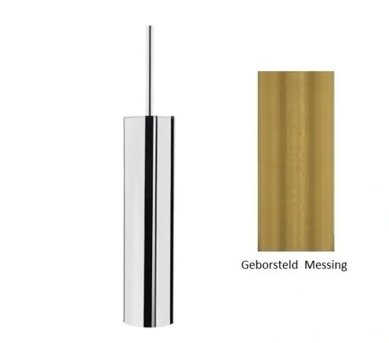 Waterevolution Zestaw szczotek do toalety Deep, stojące, szczotkowane mosiężne A240LE