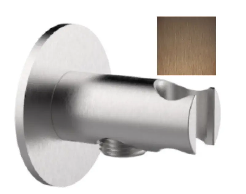 SB Rubinetterie Uniwersalny uchwyt prysznicowy z doprowadzeniem wody PVD miedź 316 1208955202