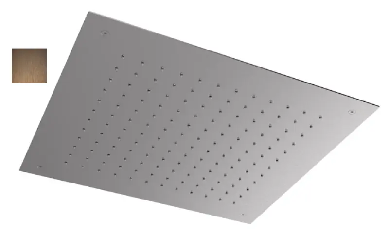 SB Square 316 Deszczownica podtynkowa 50x50cm PVD miedź 1208955321