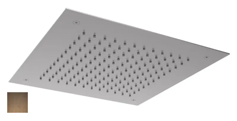 SB Square 316 Deszczownica podtynkowa 38x38cm PVD miedź 1208955327