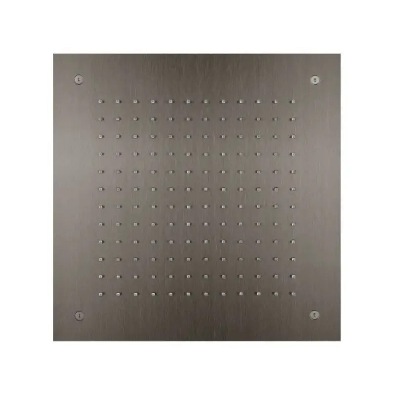 SB Square 316 Deszczownica podtynkowa 38x38cm PVD gun metal 1208955329